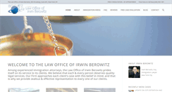 Desktop Screenshot of iberowitzlaw.com